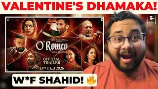 O'Romeo Trailer Reaction | W*F Shahid Kapoor? 😱 Valentine's Day Dhamaka!