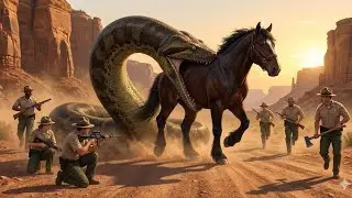 Brave Rescue Team Saves Horse from Giant Python | Real-Life Wildlife Rescue