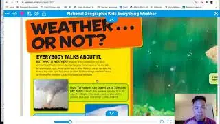 Reading the Weather, Reading the World, Lesson 3: Previewing a text