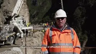 Project Manager Cenk İlker speaks of the RN09 Kherrata Gorges Road Project | Özgün İnşaat
