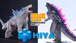 Wonderfest 2025 Exclusives Revealed - Godzilla and Shimo Statues | Stylist Series | Hiya Toys