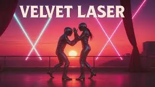 Velvet Laser 💜⚡ &ndash; 80s Synthwave / Synth Pop Song (Original AI Track)