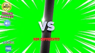 Versus Green Screen Effect with Boxing Bell Sound Effect🔊👍🏻No Copyright Strike 100% Free to Download