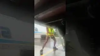 Working in the Rain #rain #truckdriver #work #funny #shelter