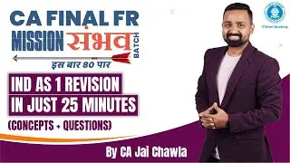 CA Final FR | IND AS 1 Revision | Concepts + Questions | By CA Jai Chawla