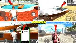 Indian Bikes Driving 3d New Boat Cheat Code Update Hidden Features | New Update Iron Man  Character
