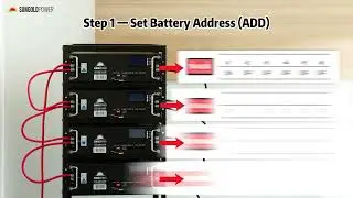 How to establish BMS communication between the hybrid inverter and the SG48100P battery