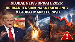 Global News Update 2026: US-Iran Tension, NASA Emergency & Global Market Crash