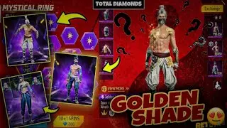 FREE FIRE MAX NEW EVENT 😍 | GOLDEN SHADE BUNDLE RETURN 🥳