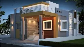 East Face 3BHK Vastu House Plan and 3D Elevation | Simple House