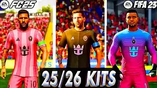 ✅INTER MIAMI 2025/26 LEAKED KITS FOR FC25 & FIFA 23 (FREE)✅
