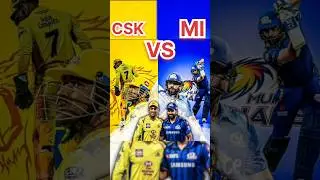 MI vs CSK | IPL Head-to-Head Records | Who is the Real King?#shorts #youtubeshorts