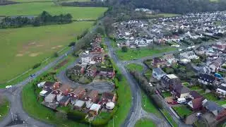 Porthcawl Drone: Danygraig/The Burrows/Newton/Trecco Caravans/ Quick  Flyover  (with markers)