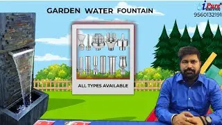 water fountain cascade nozzle