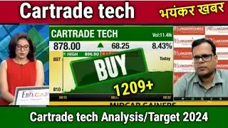 Cartrade tech share latest news, result,cartrade share target price,cartrade share analysis,