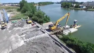 Sediment Remediation at River Raisin in Monroe, Michigan