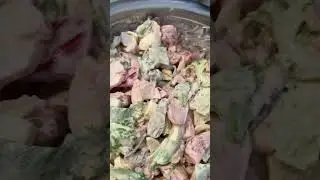 Салат с майонезом. Очень вкусный сытный салат 🥗