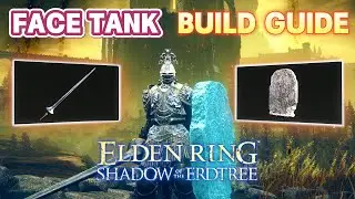 Elden Ring DLC FACE TANK Build - How to Build a SHIELD POKER Guide, BEST Build to START SOTE