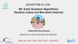 Session 6. Early Quantum Algorithms: Deutsch and Bernstein-Vazirani in Arabic
