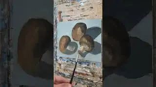 Time lapse of a recent oil painting. #oilpainting #stilllife #timelapsepainting #instagramart