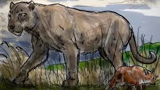 How to draw Pleistocene Crossing 3