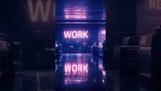 Upbeat Retro 1980s Work Music 🚀 Neon Productivity Vibes #synthwave #chillwave #workmusic