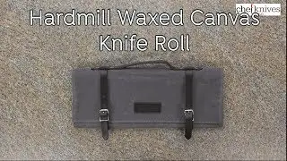 Hardmill Canvas Knife Roll Charcoal Quick Look