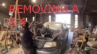 Pulling engines from a 2002 ford expedition and  a 99 F-150