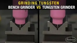 Grinding Tungsten - Bench Grinder vs. Eastwood Tungsten Grinder -TIG Welding Must Have