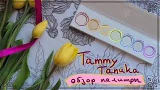 Обзор палитры теней &laquo;Купание чародейки&raquo; от Tammy Tanuka | Распаковка и свотчи | Makeup review