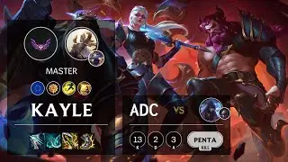 Kayle ADC vs Aphelios - EUW Master Patch 12.5