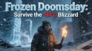Frozen Doomsday: Survive the -80℃ Blizzard！#aigc #movie #anime #3danimation #cartoon