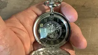 Hunter Design Pocket Watch / Watch this video if you are considering purchasing a pocket watch