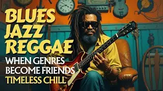 The Night Reggae Met Jazz & Blues | Smooth Chill Fusion Journey