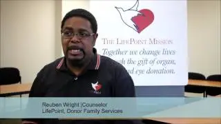 Ruben Wright of LifePoint Talks About the Need for Minority Organ Donation. Part 1 of 3