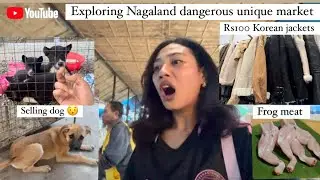 Exploring Nagaland  Dimapur market || Arunachal Pradesh village lifestyle vlog 🇮🇳