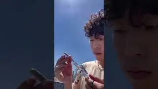 🎉Unboxing a New Level of Style with @blazintheasian: The Glass Blunt Tip