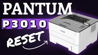 Como resetar impressora Pantum P3010dw P3305 P3300 Reset p/ usar toner sem chip
