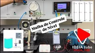Malha de Controle de N&iacute;vel CFW-300 e LD-301