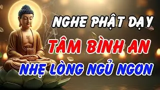 15 Phút Nghe Lời Phật Dạy Mỗi Tối – Rửa Trôi Bụi Trần, Tâm Hồn Thanh Tịnh Ngủ Ngon Mỗi Đêm