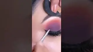 Eye makeup with Purple dress|| Eye makeup tutorial beautiful look #eyemakup #foryou #beginners
