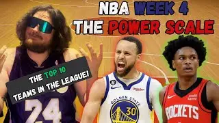 NBA Power Rankings Week 4: Poster of the Week & Most Disappointing Team Revealed!