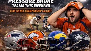 Pressure Broke Teams This Weekend | Conference Championship Fallout