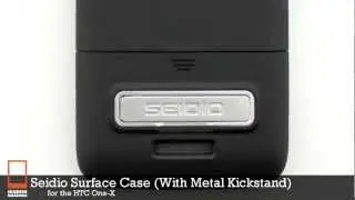 Seidio SURFACE Case (with Metal Kickstand) for HTC One X