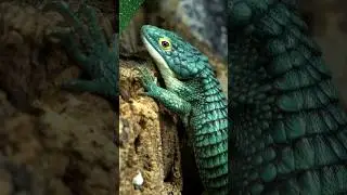 Abronia Graminea Lizard #reptiles #lizard #pets #godzilla #youtubeshorts #shorts #nature #wildlife