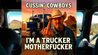 🎯 I'm A Trucker Motherfucker (Funny Outlaw Country Song) | Cussin' Cowboys | Trucker Anthem 2025 🎯