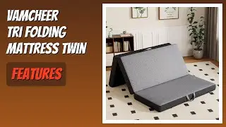 REVIEW (2026): Vamcheer Tri Folding Mattress Twin. Features