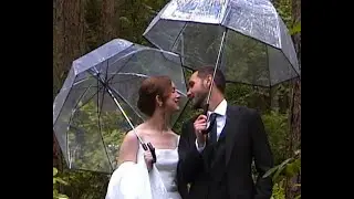Robinswood House, Seattle Wedding filmed on Vintage Camcorder