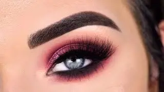 Berry Smokey Eye Makeup Tutorial | Natasha Denona Sunrise Eyeshadow Palette