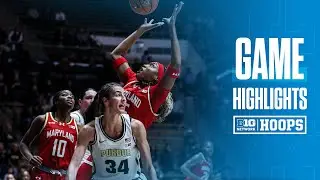 Maryland at Purdue | Highlights | Big Ten Women's Basketball | 12/07/2024
